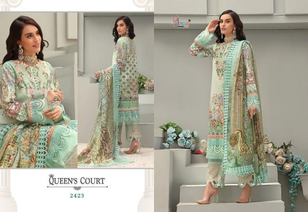 Shree Queens Court 2422 Cotton Designer Pakistani Salwar Suits Collection 